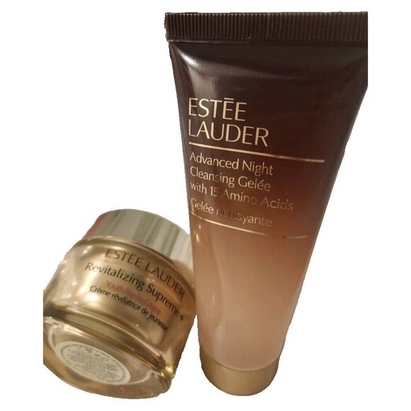 Estee Lauder Bundle Advanced Night Cleansing Gel & Revitalizing Supreme+ Cream - Picture 2 of 9